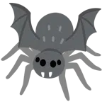 Fledermaus + Spinne