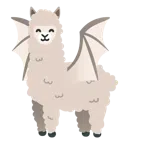 Fledermaus + Lama