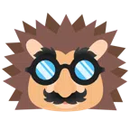 Igel + verkleidet
