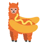 Lama + Hotdog