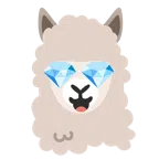 Lama + Edelstein