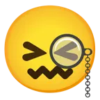 face with monocle + confounded face
