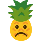 asık surat + ananas