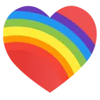 palo de corazones + arcoíris