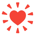 palo de corazones + estrella brillante