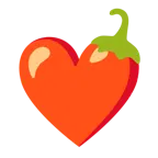 palo de corazones + chile picante