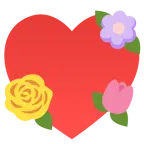 palo de corazones + tulipán