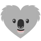 palo de corazones + koala
