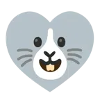 palo de corazones + cara de conejo