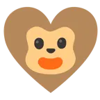 palo de corazones + cara de mono