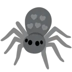 palo de corazones + araña