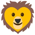 palo de corazones + león