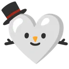 palo de corazones + muñeco de nieve