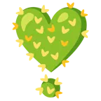 exclamación de corazón + cactus