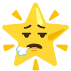 face exhaling + glowing star
