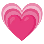 face in clouds + growing heart