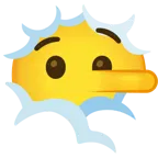 face in clouds + lying face