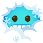face in clouds + cold face