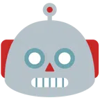 bacchetta magica + faccina di robot