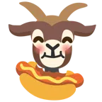 Ziege + Hotdog