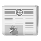 Ziege + Zeitung
