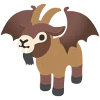 Ziege + Fledermaus