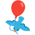 ptak + balon