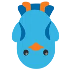 Vogel + umgekehrtes Gesicht