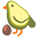 ptak + awokado