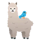 ptak + lama