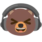 Bär + Kopfhörer