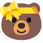 Bär + Herz mit Schleife