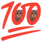 Bär + 100 Punkte