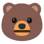 Bär + neutrales Gesicht