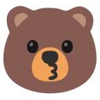 Bär + küssendes Gesicht