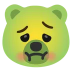 Bär + würgendes Gesicht