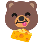 Bär + Käsestück