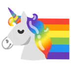 Einhorn + Regenbogen