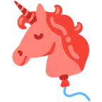 Einhorn + Luftballon