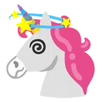 Einhorn + schwindlig