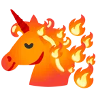 Einhorn + Feuer