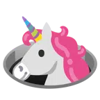 Einhorn + Loch