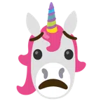Einhorn + besorgtes Gesicht