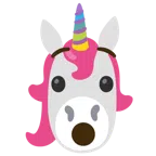 Einhorn + verdutztes Gesicht