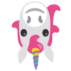 Einhorn + umgekehrtes Gesicht