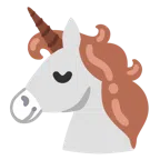 Einhorn + braunes Herz
