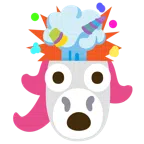 Einhorn + explodierender Kopf
