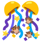 sowa + kula z konfetti