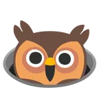 sowa + otwór