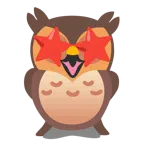 sowa + zafascynowany